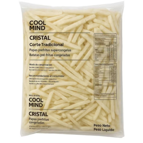 BATATA PRE FRITA CRISTAL 2KG