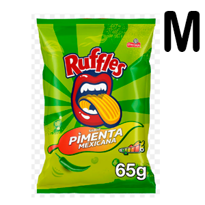 RUFFLES PIMENTA MEXICANA 65G