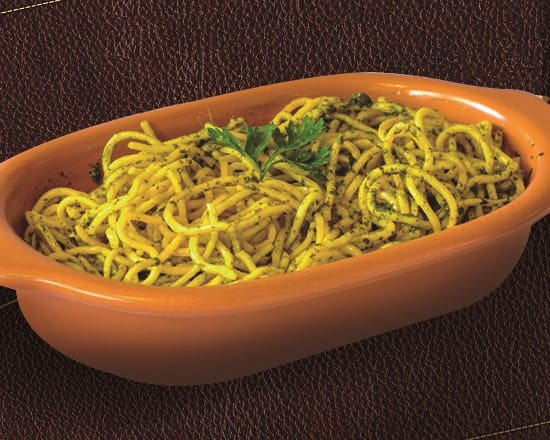 Spaghetti ao Pesto