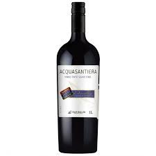 Vinho Acquasantiera tinto suave 1L