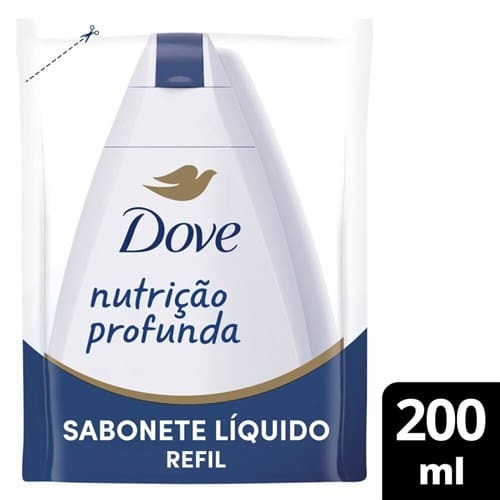 Sabonete Líquido Nutrição Profunda Dove 200ml