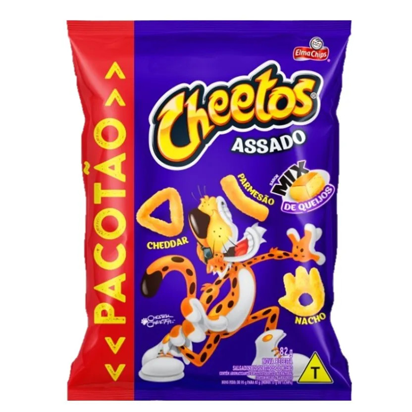 SALGADINHO CHEETOS MIX 82G ELMA CHIPS