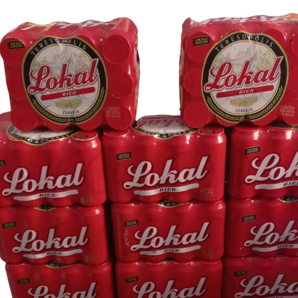  cerveja lokal latão 473 ml fardo 