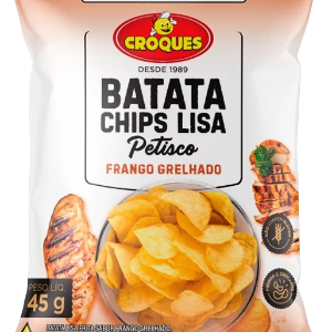 CROQUES BATATA CHIPS FRANGO GRELHADO