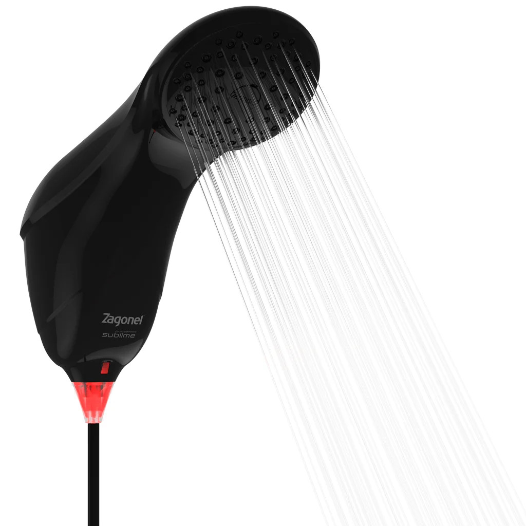 Ducha Sublime Eletrônico 7500w 220v - Preto