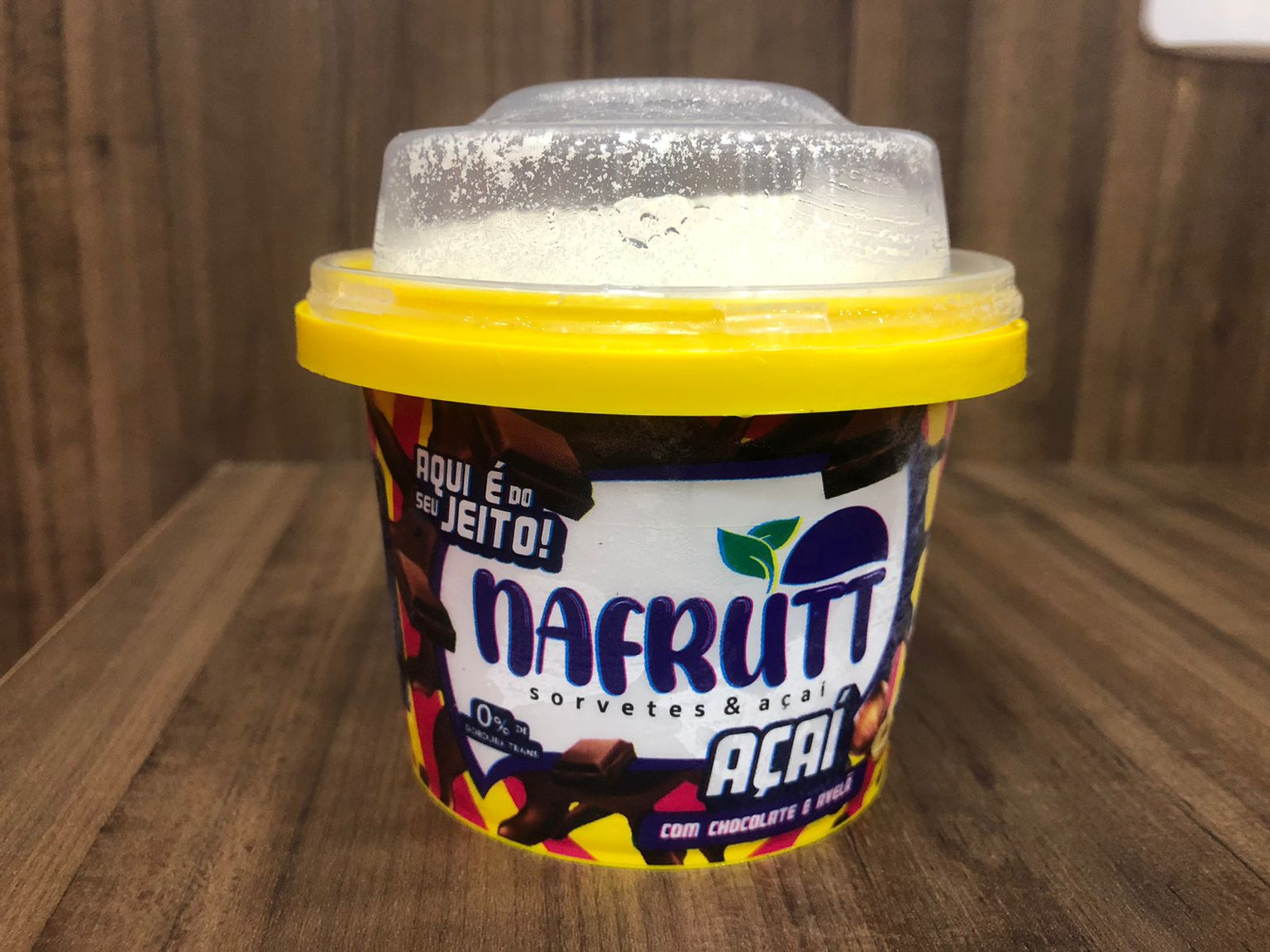AÇAÍ COM TAMPA DE LEITE EM PÓ