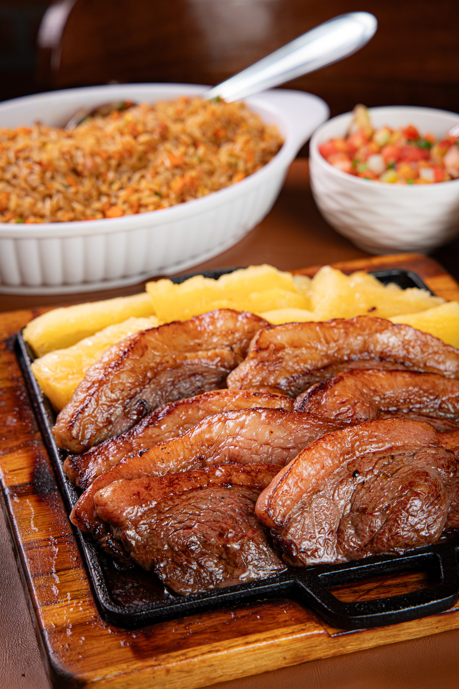 Chapas de carnes 600g na Brasa