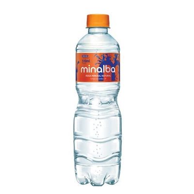 Água Mineral com Gás Minalba 510ml