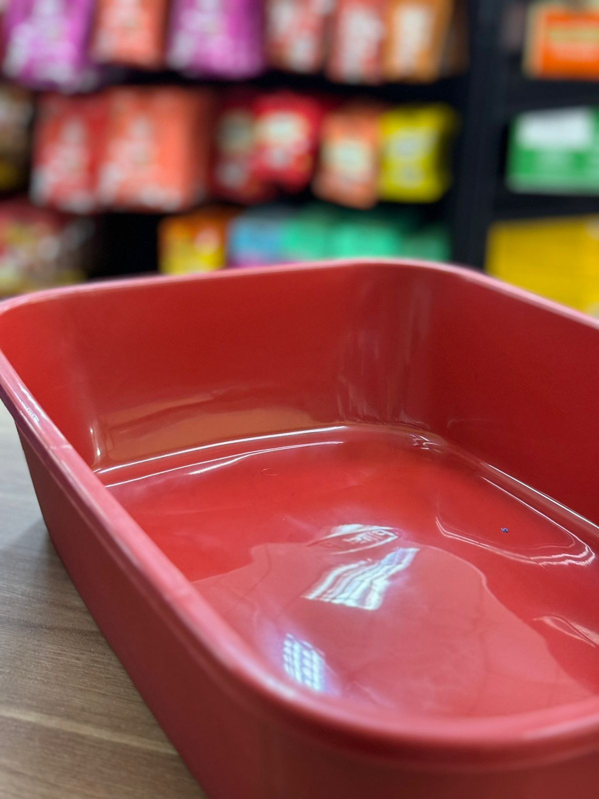 Caixa de areia Plaspet Funda Vermelha