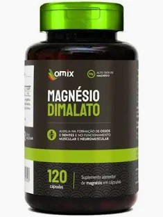 Magnesio Dimalato Omix 120 Caps