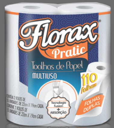 Papel Toalha Florax
