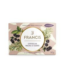 SABONETE FRANCIS GROSELHA NEGRA E CEDRO CX90G