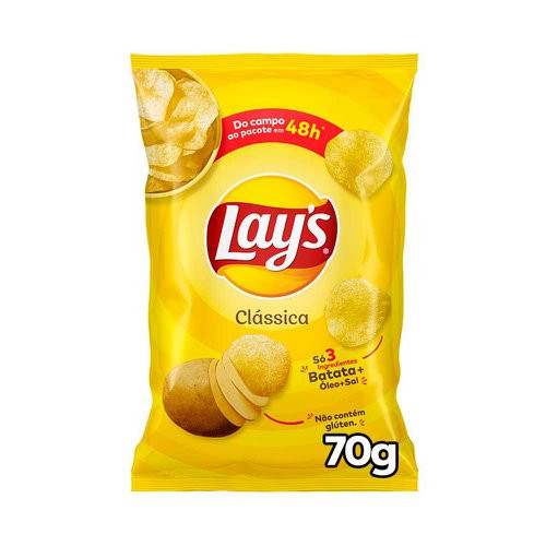 SALGADINHO LAY´S CLASSICA 70G