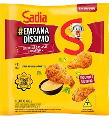 Coxinhas das Asas Empanadas (Sadia) 400g
