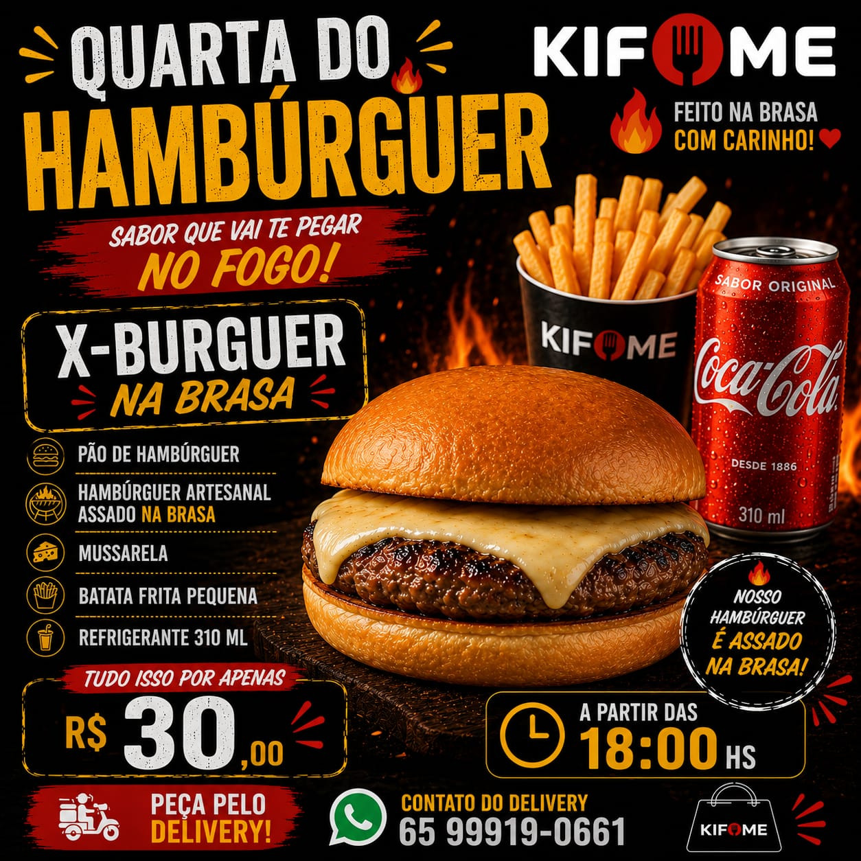 COMBO X-BURGUER QUARTA DO HAMBURGER