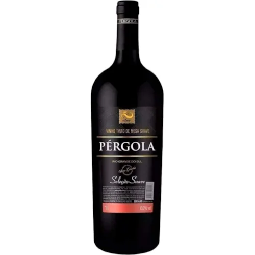 VINHO PERGOLA TINTO SUAVE 1L