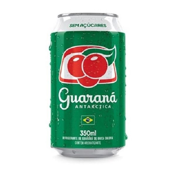 Refrigerante Antarctica Guaraná Zero 350ml