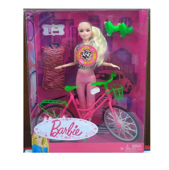 BRINQUEDO BONECA BARBIE BIKE