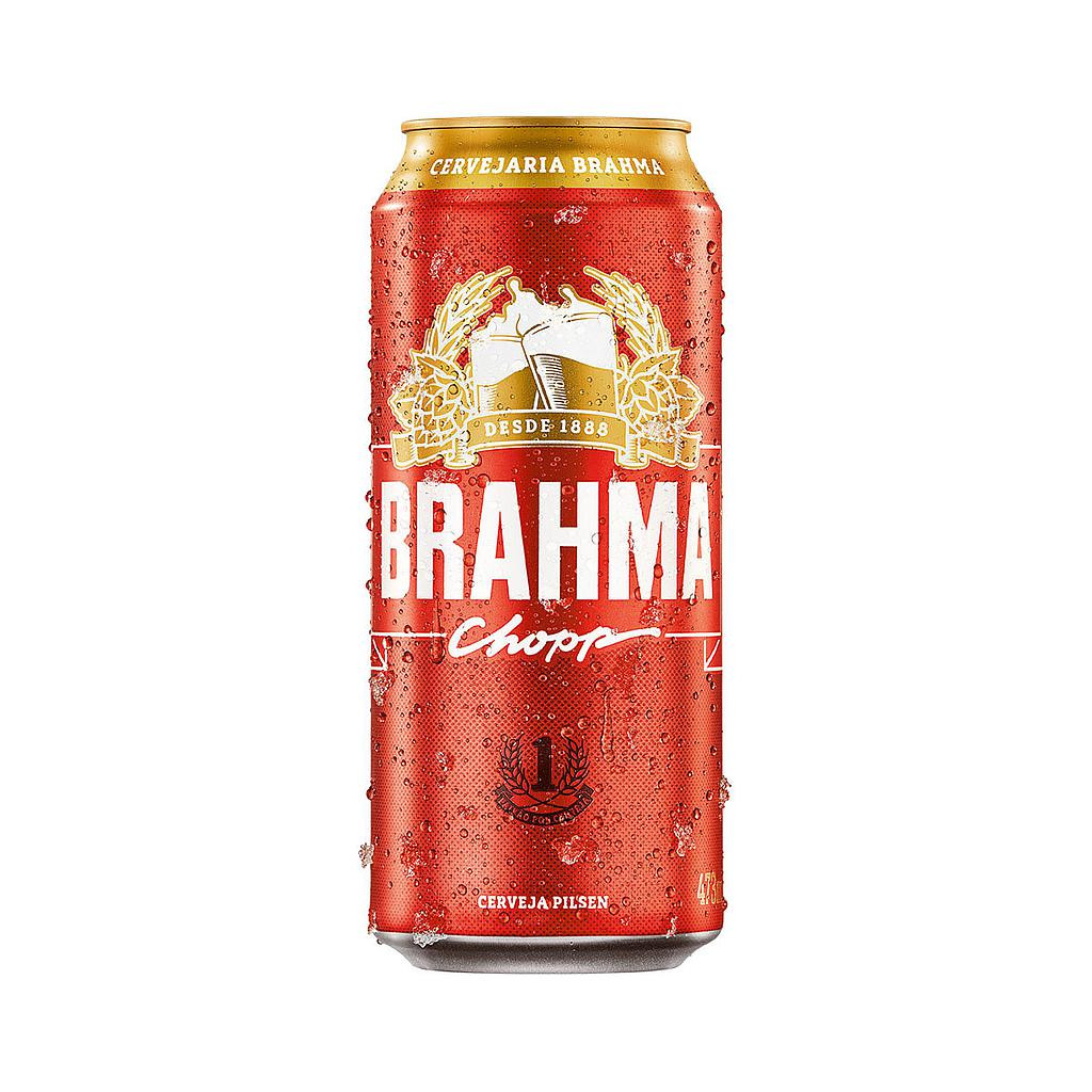 CERVEJA BRAHMA 473ML LATAO GELADA 