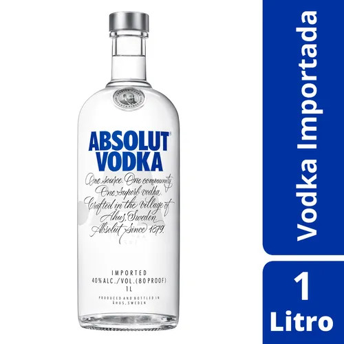 VODKA ABSOLUT 1 LT