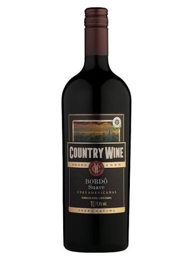 VINHO COUNTRY W. BORDO M. SUAVE 1L