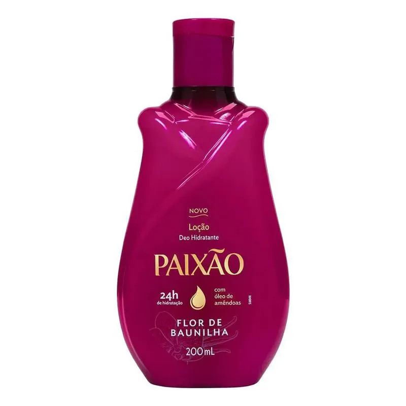 HIDRATANTE CORPORAL PAIXAO FLOR BAUNILHA 200ML