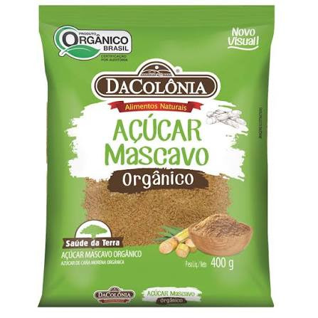 Acucar Mascavo Organico Dacolonia Pct 400g