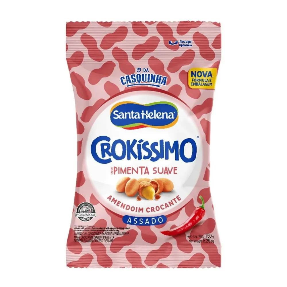 Amendoin Crokissimo Pimenta Suave 150g