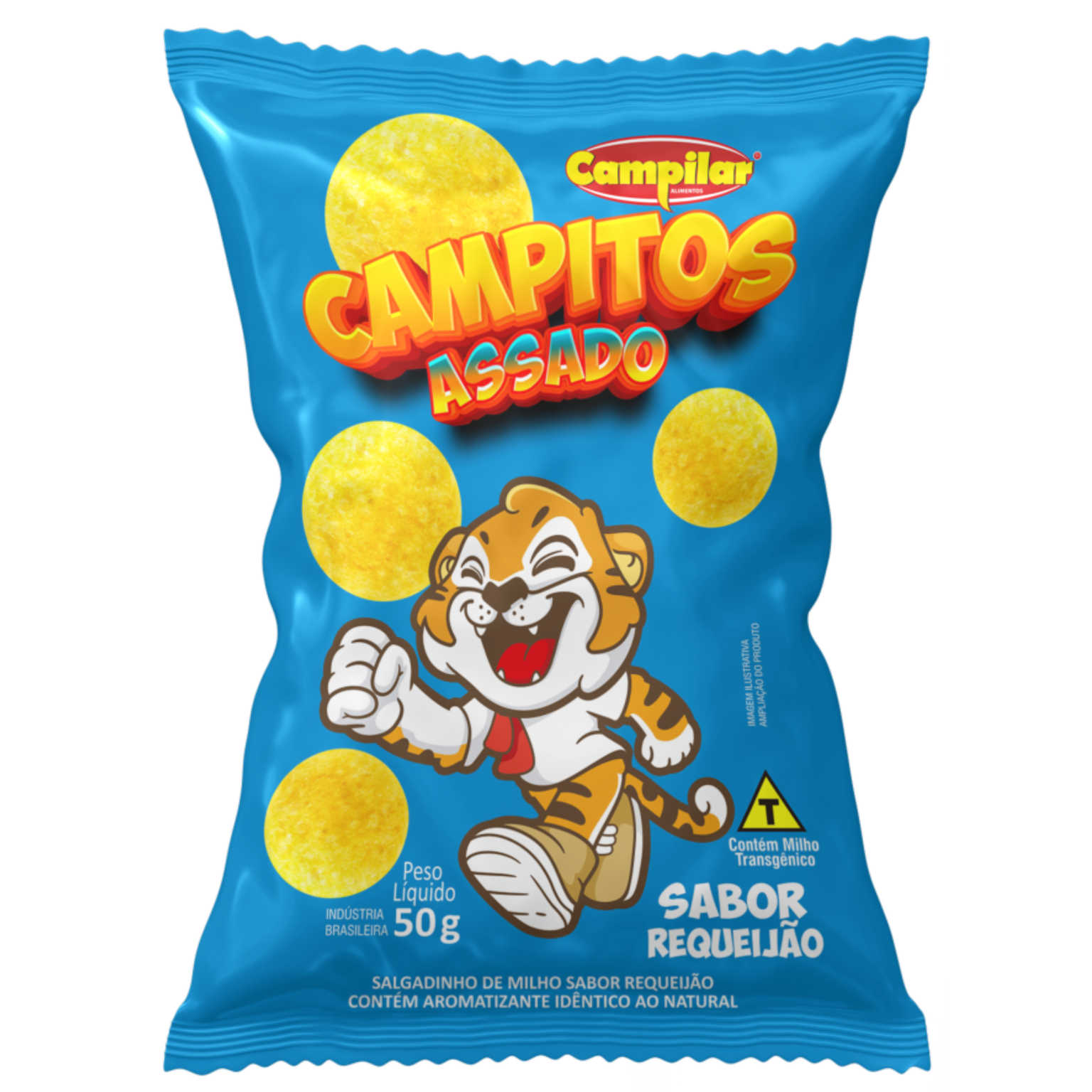 SALGADINHO CAMPITOS REQUEIJAO 40G