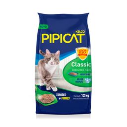 Areia P/ Gatos Pipicat Classic 12Kg