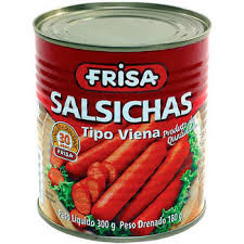 ENLT SALSICHA 180GX24 TA LT MI FRISA 4,32KG