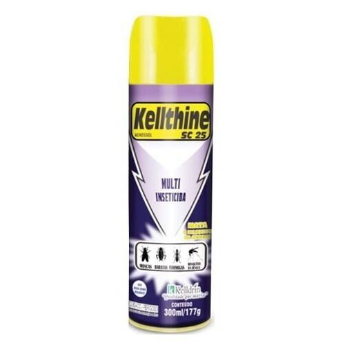 Inseticida Kellthine Multi-Inset Sc25 Aerosol 450ml
