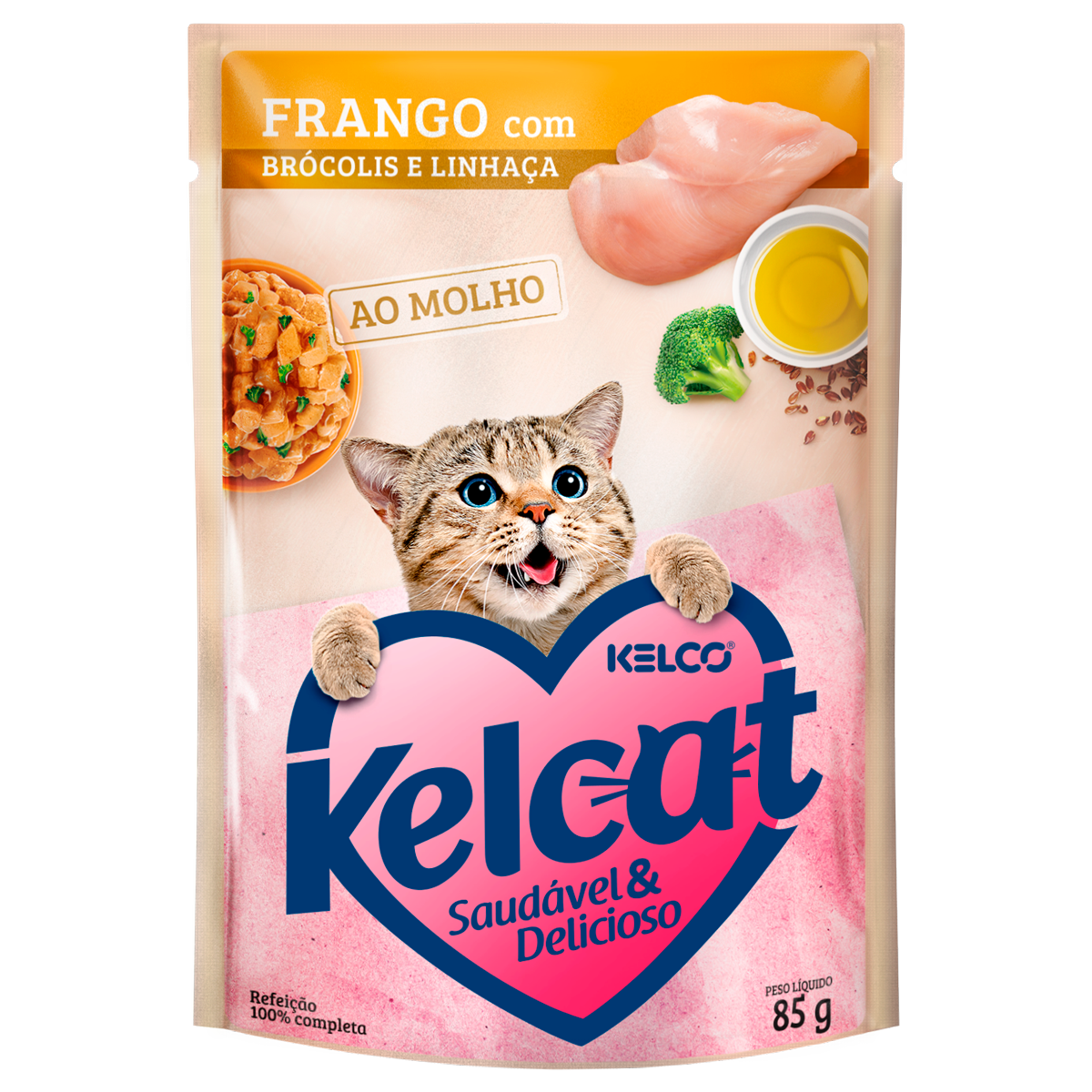 Sachê Kelcat Frango 85g