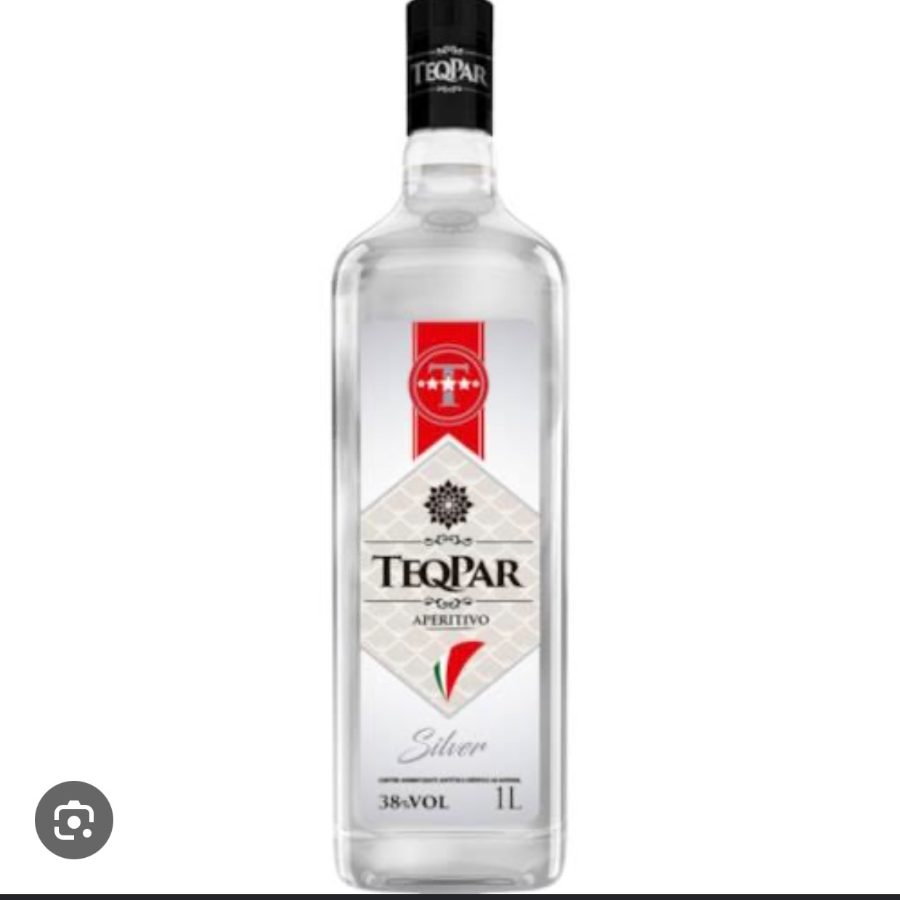 TEQUILA TEQPAR PRATA 1 LITRO