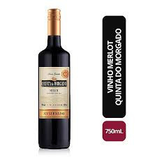 VINHO QUINTA DO MORGADO MERLOT RESERVADO 750ML