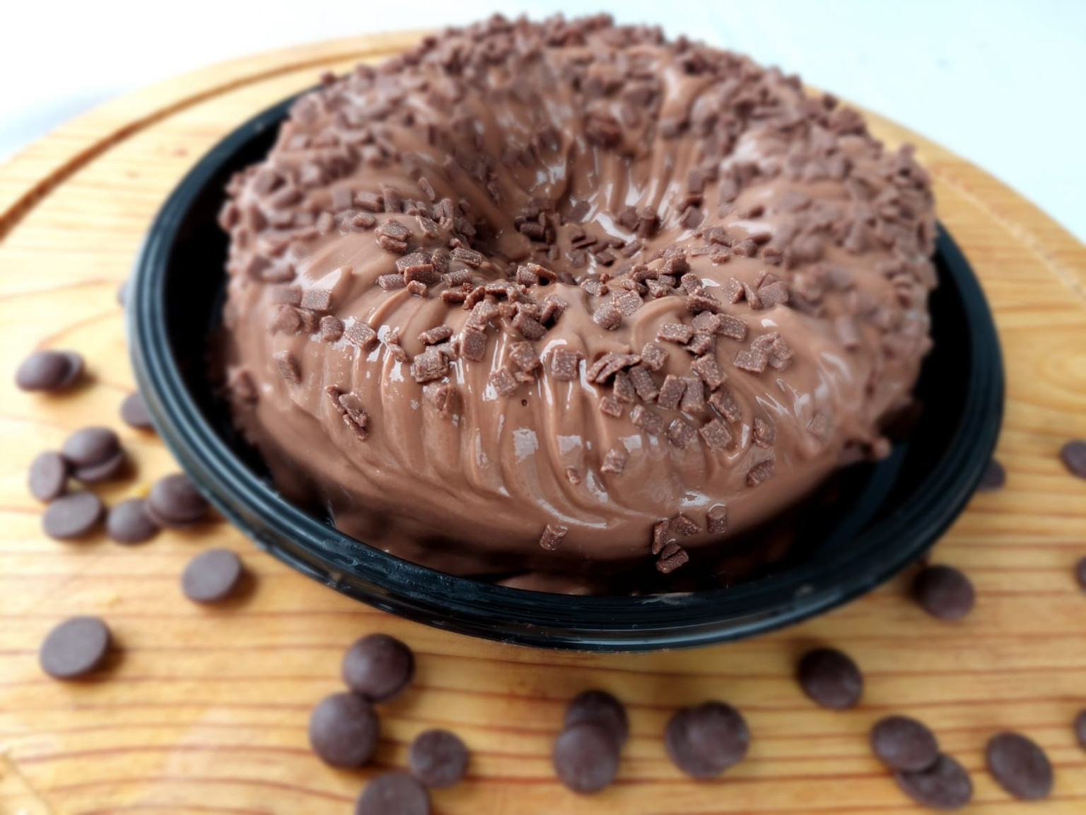 Bolo Vulcão Brigadeiro