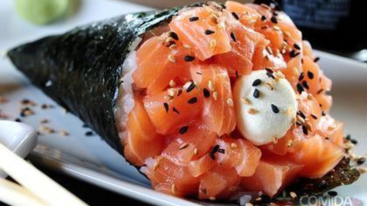 Temaki Salmão
