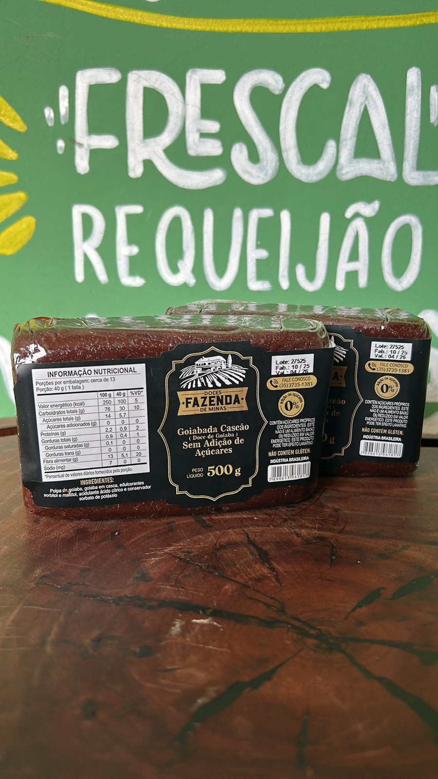 Goiabada Cascao Zero Adicao de Acucar - 500g