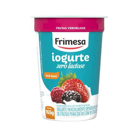 Iog Zero Lactose Frutas Vermelhas Cp 165g