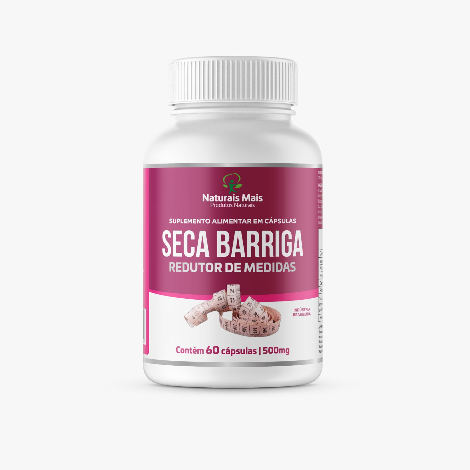 SECA BARRIGA 60CAP 500MG