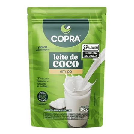 Leite De Coco Em Pó Copra 100g