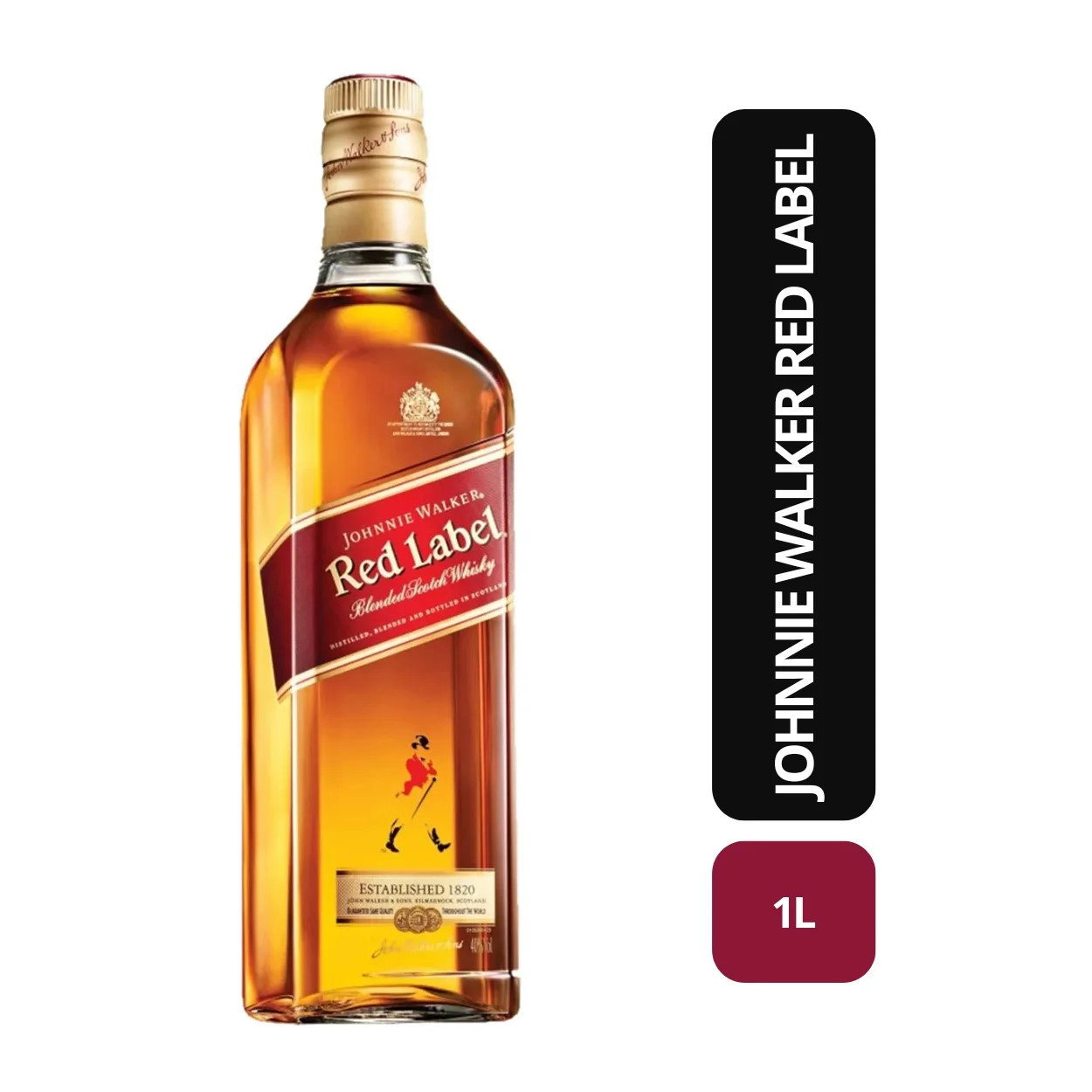 WHISKY JOHNNIE WALKER RED LABEL 750ML-VD
