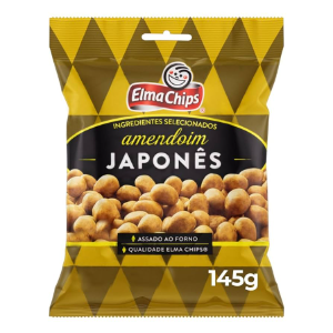 AMENDOIM JAPONES ELMA CHIPS 145G