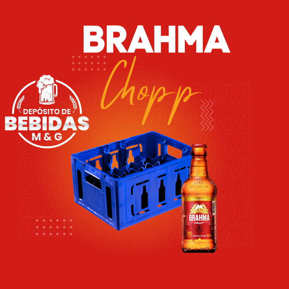 BRAHMA CHOPP CAIXA RETORNAVEL 23 UNIDADES