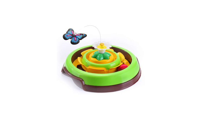 Brinquedo Truqys Pets Cat Spin Verde