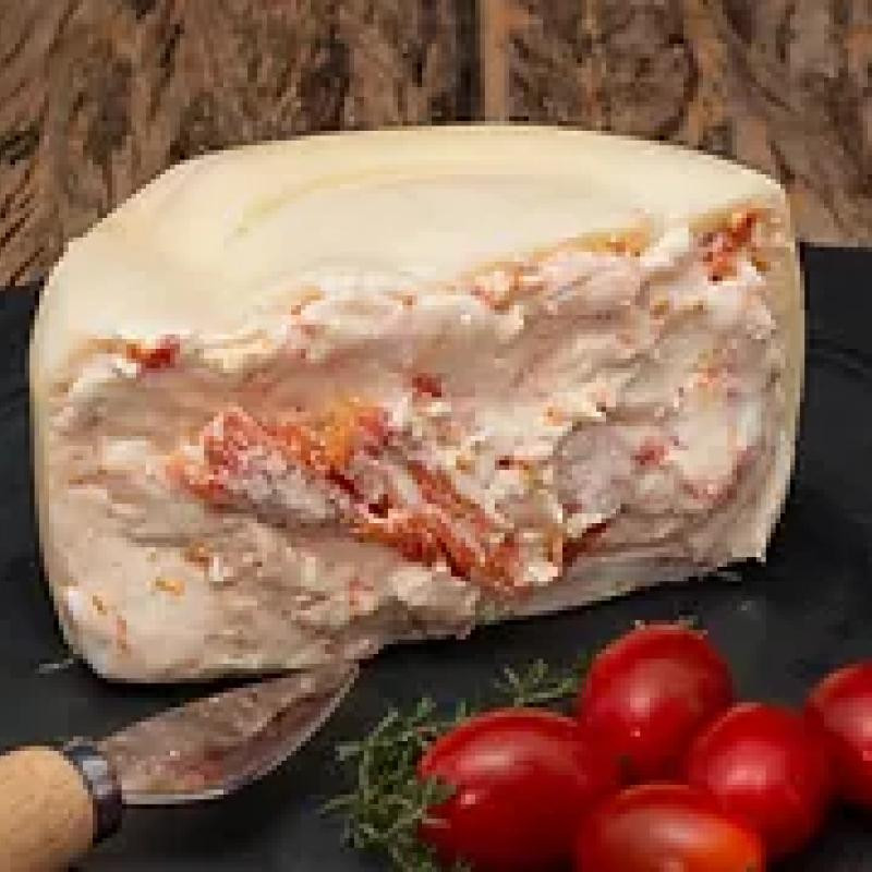 Queijo trufado com Tomate Seco