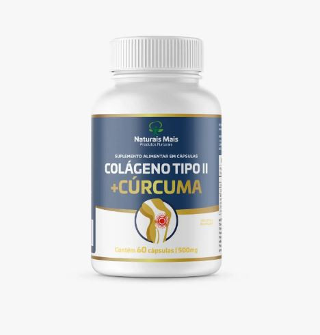 COLAGENO TIPO + CURCUMA 60 CAPS 500MG
