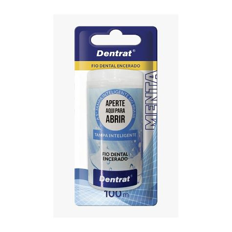 FIO DENTAL DENTRAT MENTA C/100M