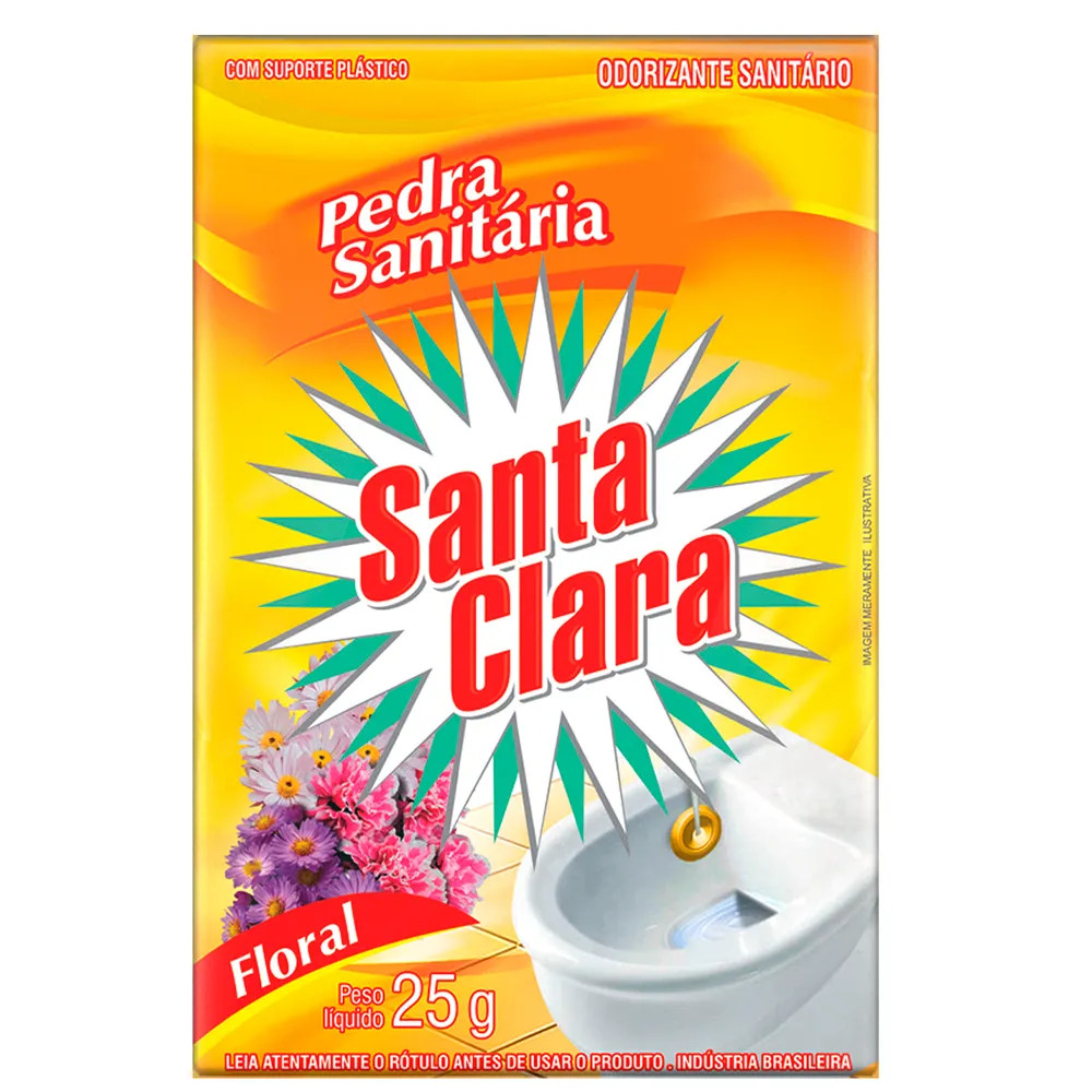 Pedra Sanitária Santa Clara Floral