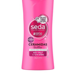 CREME DE PENTEAR SEDA CERAMIDAS BRILHO 300ML